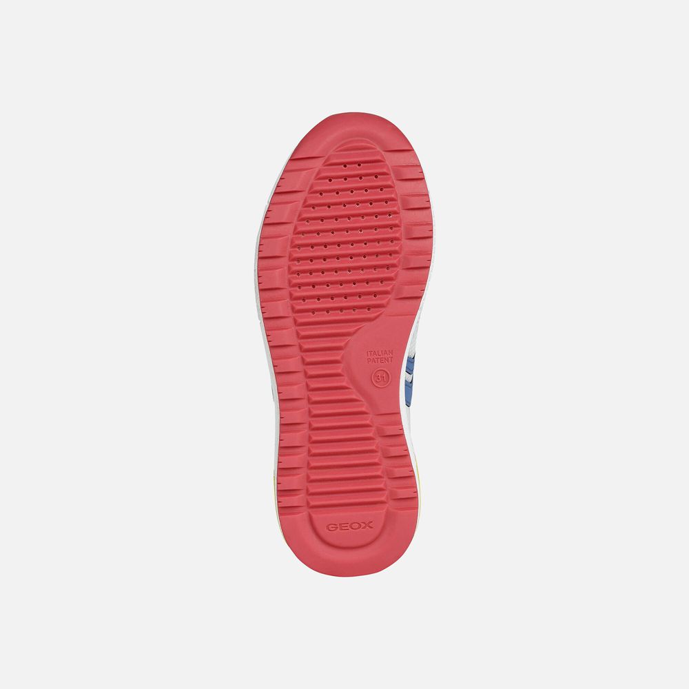 Geox Kiz Çocuk Spor Ayakkabı Beyaz - Alben - YCM-142685